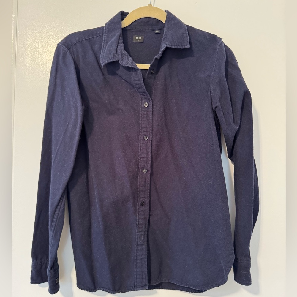 Uniqlo women’s flannel button up